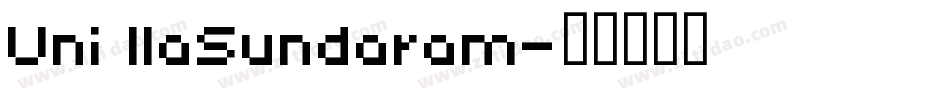 Uni IlaSundaram字体转换
